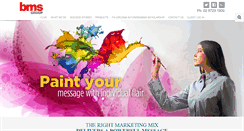 Desktop Screenshot of bmsmail.com.au